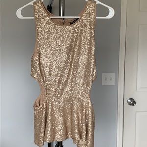 Sequin top